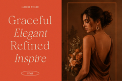 Shavile - Luxury Serif Font For Fashion Branding Product Image 6