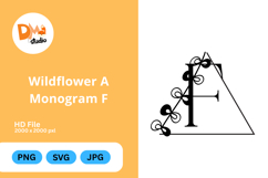 Wildflower Monogram Symbol Product Image 1