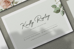 beautiful wedding card invitation with creamy roses flower Product Image 7