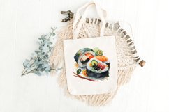8 Sushi Watercolor Sublimation Bundle Png Product Image 6