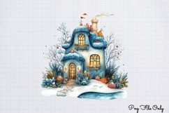 Christmas Mermaid Clipart Bundle PNG Product Image 7