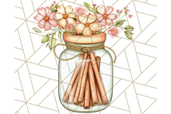 Cottagecore Apothecary PNG Clipart, Rustic Potions &amp; Herbs Product Image 2