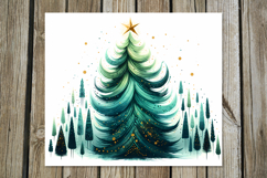 Christmas tree | Xmas Sublimation tumbler design PL2 Product Image 2