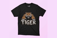 5 in 1 Tiger T-shirt Designs Bundle Product Image 5