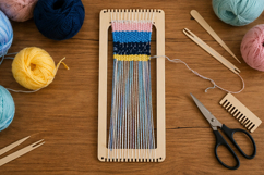 Big bookmark weaving loom 12 inch 30 cm digital file laser Product Image 6