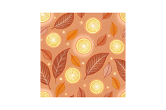 Orchard Sunset Digital Paper, Seamless Pattern Product Image 6