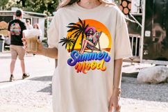 Summer Mood PNG sublimation |Beach &amp; Summer PNG T-Shirt Product Image 2