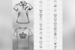 100 Procreate T-Shirt Stamp Brushes Product Image 7