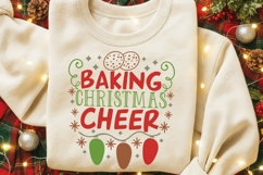 Baking Christmas Cheer Svg, Christmas Holiday Baking Svg. Product Image 8
