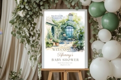 Baby Shower Welcome Sign Template 104 Product Image 4