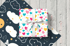 Gift box and flat paper mockup Product Image 7