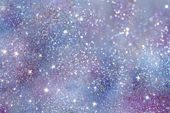 A starry night sky with purple and blue hues Product Image 1
