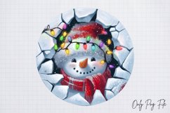 3D Christmas Break Through Ornament Bundle Product Image 7
