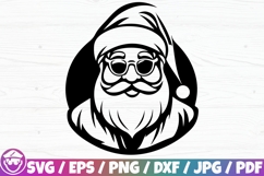 Santa Claus Face Silhouette x60 BUNDLE Product Image 6