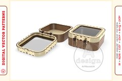 Box Organizer v27 - laser cut file - Glowforge ready SVG Product Image 6