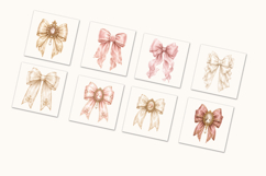 Aristocratic Bows Luxury Vintage Watercolor Bow Collection Product Image 7