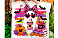 Pumpkin Spice Ghost Girl PNG Product Image 1