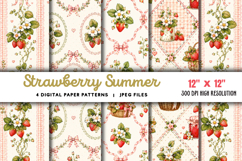 Strawberry Summer Patterns JPG Product Image 1