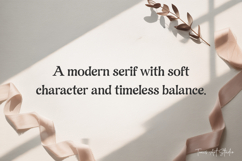 Elysia Serif | Elegant Modern Serif Font Product Image 5