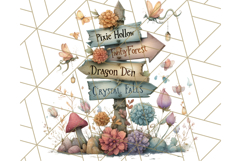 Magical Creatures Clipart PNG, Fantasy Animals Png Product Image 2