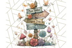 Magical Creatures Clipart PNG, Fantasy Animals Png Product Image 2