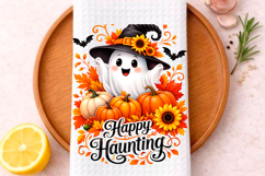 Halloween Kitchen Towel PNG, Funny Halloween PNG Product Image 1