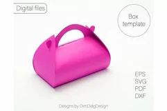 Favor box svg Party favor boxes svg Candy box svg Gift box Product Image 3