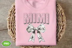 Floral Mimi Coquette Bow PNG | Mother's Day PNG Product Image 6