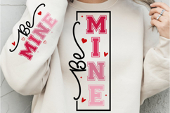Be Mine PNG, Be Mine SVG, Valentine PNG, Cute Valentine's Product Image 1