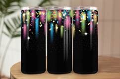 Festive Happy New Year Tumbler Wrap 2026: 20oz Skinny Tumble Product Image 1