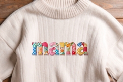 Vol. 30 Patchwork Fabric Mama - PNG Product Image 6