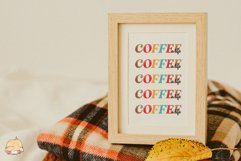 Retro Coffee Quotes Sublimation PNG 01 Product Image 6