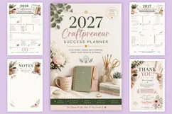 2027 Craft preneur Success Planner Product Image 6