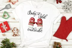 Baby It's Cold Outside, Winter Design PNG Digital Download Product Image 3