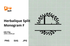 Herbalique Split Monogram Product Image 1
