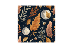 Autumn Equinox Alchemy Seamless Pattern, Digital Paper Product Image 6