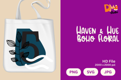 Haven &amp; Hue Boho Floral Monogram Product Image 1