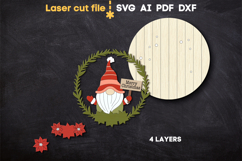 Christmas Signs Bundle SVG laser cut files for Glowforge Product Image 6