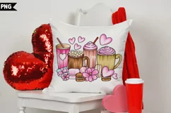 Coffee Valentine Png - Valentines Day - Love PNG Product Image 6