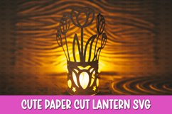 NEW 19 Floral and Butterflies Lanterns SVG Product Image 6