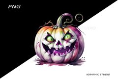 Halloween Pumpkin Clipart Product Image 1
