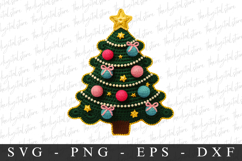 Christmas Tree Clipart PNG | Christmas png Season Png Product Image 1