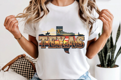 Texas State PNG, Vintage Western Sunset Sublimation Design Product Image 7