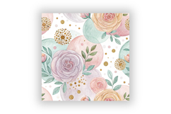 Luxury Pastel Polka Dots Pattern, Seamless Digital Paper Product Image 6