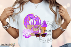 Purple Life Is Better At The Beach Design | Summer Beach Vib Product Image 3