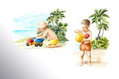 Kids on the beach Product Image 7