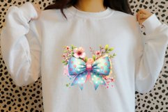 Spring Flower Coquette Bow PNG Product Image 5