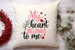 My heart belongs to me SVG Product Image 3