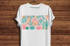 Desert Floral PNG, Boho Desert Landscape PNG, Southwestern C Product Image 3