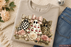 Coquette Ghost Trio PNG Design coquette ghost png, ghost Product Image 3
